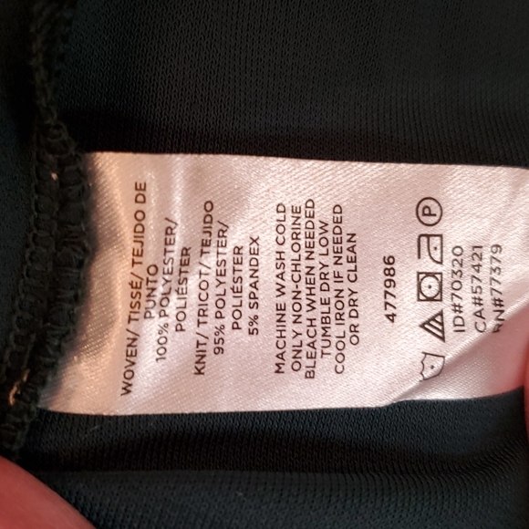 πHPπAnn Taylor NWT Size Med Green Long Sleeve Top w/ Front Button Detail! π - Picture 12 of 13